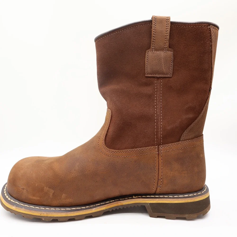 Carhartt Modern Work Boots Mens 13 M Brown Leather Safety Composite Toe NWT